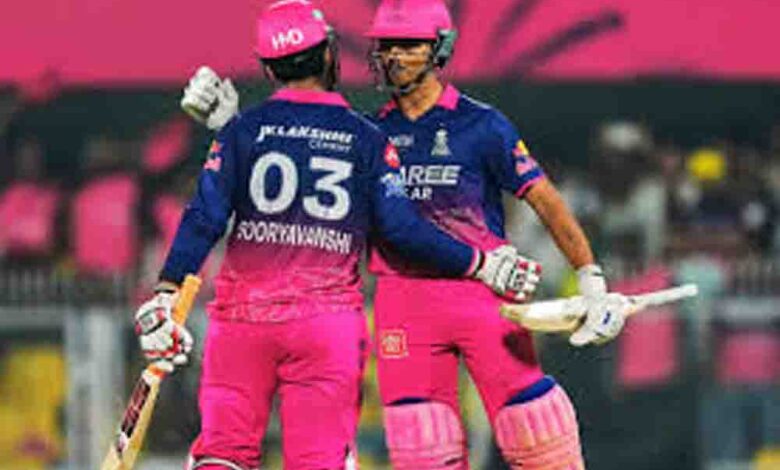 जायसवाल का जलवा और वैभव का धमाका: राजस्थान रॉयल्स ने मुंबई को हराकर लगाई जीत की हैट्रिक! जायसवाल-का-जलवा-और-वैभव-का-धमाका:-राजस्थान-रॉयल्स-ने-मुंबई-को-हराकर-लगाई-जीत-की-हैट्रिक!