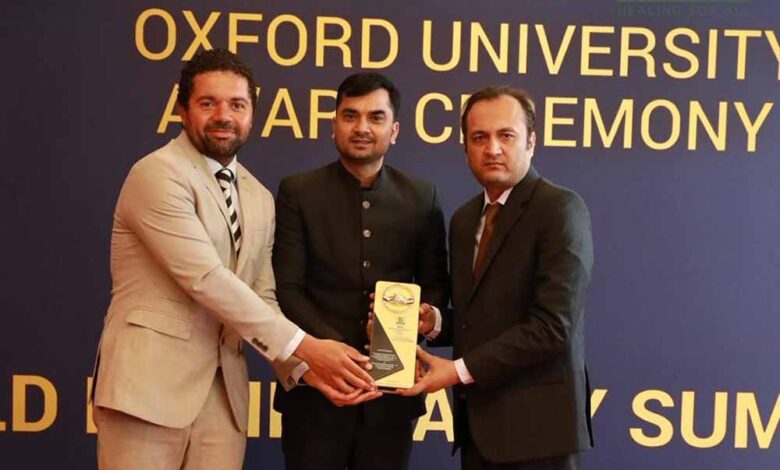 रायपुर के डॉ. उत्कर्ष त्रिवेदी को ब्रिटिश पार्लियामेंट में अंतरराष्ट्रीय सम्मान, ऑक्सफोर्ड में स्किन डिजीज पर दिया व्याख्यान रायपुर-के-डॉ.-उत्कर्ष-त्रिवेदी-को-ब्रिटिश-पार्लियामेंट-में-अंतरराष्ट्रीय-सम्मान,-ऑक्सफोर्ड-में-स्किन-डिजीज-पर-दिया-व्याख्यान