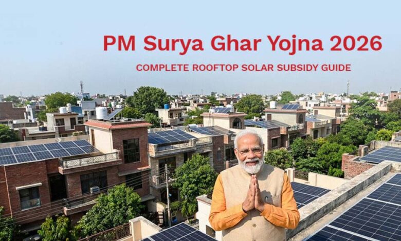 पीएम सूर्य घर योजना में 39 हजार 975 उपभोक्ताओं के खातों में पहुंची 311 करोड़ से अधिक की सब्सिडी पीएम-सूर्य-घर-योजना-में-39-हजार-975-उपभोक्ताओं-के-खातों-में-पहुंची-311-करोड़-से-अधिक-की-सब्सिडी