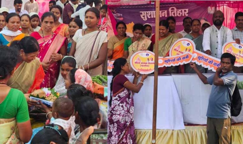 रायपुर : ’सुशासन तिहार 2026: टेम्पू शिविर में 534 आवेदन प्राप्त, हितग्राहियों को मिला योजनाओं का लाभ’ रायपुर-:-’सुशासन-तिहार-2026:-टेम्पू-शिविर-में-534-आवेदन-प्राप्त,-हितग्राहियों-को-मिला-योजनाओं-का-लाभ’