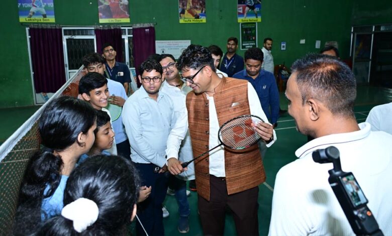 युवा प्रतिभाओं को मिलेगा बेहतर मंच, खेल सुविधाओं के उन्नयन पर जोर : वित्त मंत्री ओ.पी. चौधरी युवा-प्रतिभाओं-को-मिलेगा-बेहतर-मंच,-खेल-सुविधाओं-के-उन्नयन-पर-जोर-:-वित्त-मंत्री-ओपी.-चौधरी
