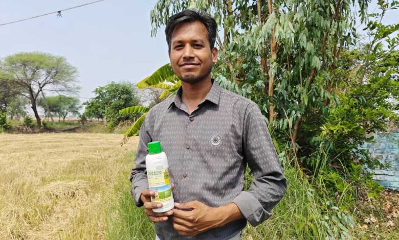 नैनो तकनीक से शैलेंद्र ने पकड़ी आधुनिक खेती की राह, बने मिसाल नैनो-तकनीक-से-शैलेंद्र-ने-पकड़ी-आधुनिक-खेती-की-राह,-बने-मिसाल