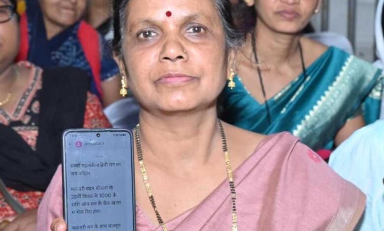मुख्यमंत्री विष्णु देव साय ने जारी की महतारी वंदन योजना की 28वीं किस्त मुख्यमंत्री-विष्णु-देव-साय-ने-जारी-की-महतारी-वंदन-योजना-की-28वीं-किस्त