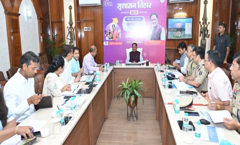 सकारात्मक सोच, जवाबदेही और संवेदनशील प्रशासन से अंतिम व्यक्ति तक पहुंचे शासन की योजनाओं का लाभ : मुख्यमंत्री विष्णु देव साय सकारात्मक-सोच,-जवाबदेही-और-संवेदनशील-प्रशासन-से-अंतिम-व्यक्ति-तक-पहुंचे-शासन-की-योजनाओं-का-लाभ-:-मुख्यमंत्री-विष्णु-देव-साय