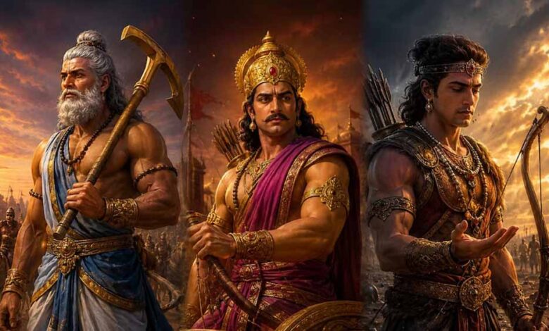 महाभारत युद्ध में इन 4 महान योद्धाओं ने नहीं लिया हिस्सा, वजह जानकर चौंक जाएंगे महाभारत-युद्ध-में-इन-4-महान-योद्धाओं-ने-नहीं-लिया-हिस्सा,-वजह-जानकर-चौंक-जाएंगे
