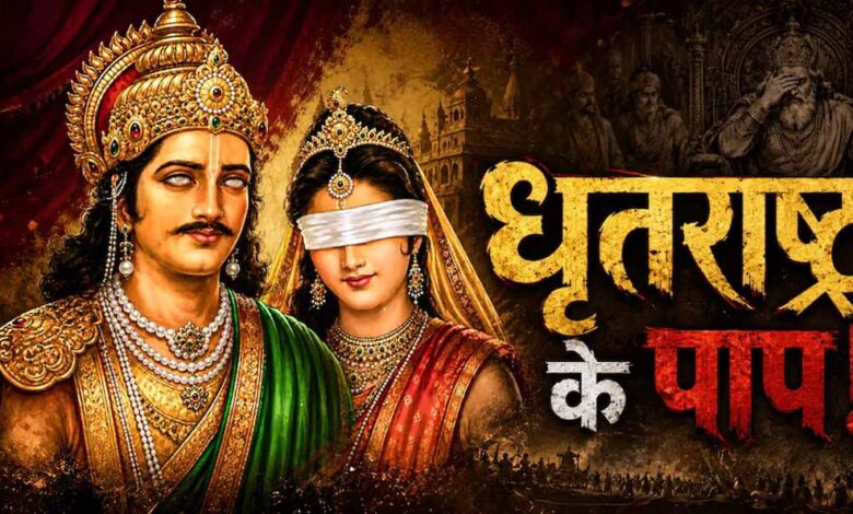 धृतराष्ट्र के 7 पाप, जिन्होंने महाभारत में तय किया कुरुक्षेत्र युद्ध का रास्ता धृतराष्ट्र-के-7-पाप,-जिन्होंने-महाभारत-में-तय-किया-कुरुक्षेत्र-युद्ध-का-रास्ता