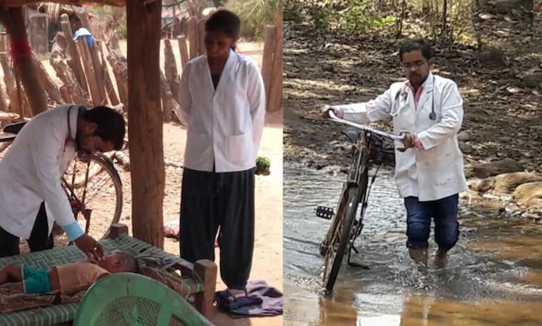 नक्सल प्रभावित इलाके में बदलाव की मिसाल, डॉक्टर रामटेके की 23 साल की मेहनत से बना मॉडल अस्पताल नक्सल-प्रभावित-इलाके-में-बदलाव-की-मिसाल,-डॉक्टर-रामटेके-की-23-साल-की-मेहनत-से-बना-मॉडल-अस्पताल