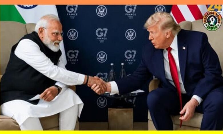 PM मोदी के सामने ट्रंप का बड़ा बयान, बोले- भारत पर हमला हुआ तो हम युद्ध में कूद जाएंगे pm-मोदी-के-सामने-ट्रंप-का-बड़ा-बयान,-बोले-भारत-पर-हमला-हुआ-तो-हम-युद्ध-में-कूद-जाएंगे